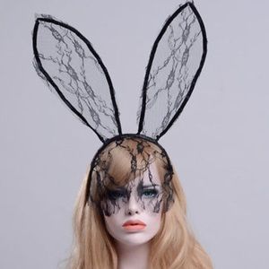 Lace Sexy Bunny Ears